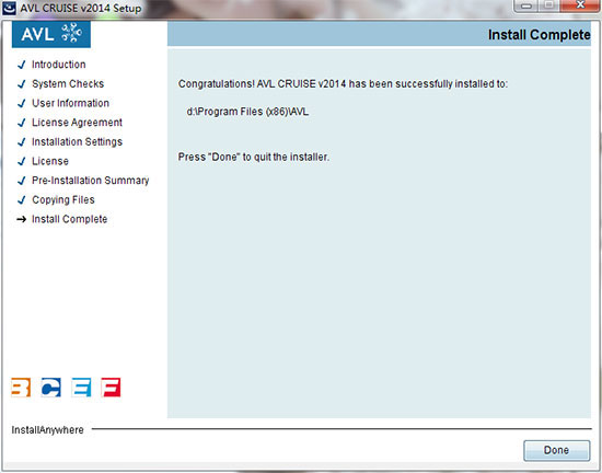 AVL Cruise软件下载 AVL Cruise 2014 英文安装免费版(附安装教程)