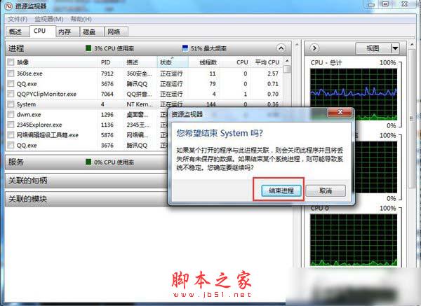 Win7 CPU使用率忽高忽低怎么办？