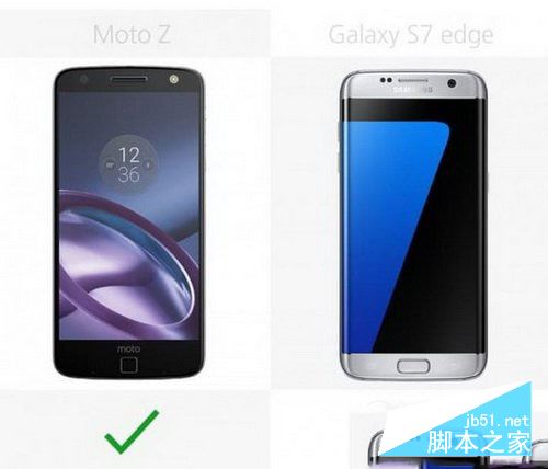 moto z和三星galaxy s7edge对比 三星s7edge和moto z区别2