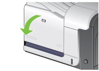 HP Color 3530 MFP打印机怎么更换碳粉收集装置?”