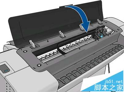 hp designjet t790打印機怎麼安裝打印頭?