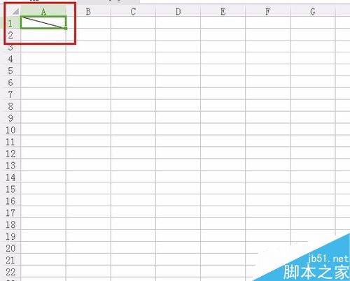 如何在excel表格中画斜线