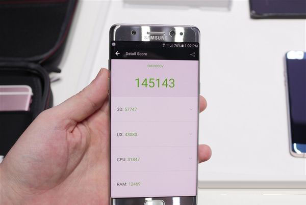 三星Note7性能怎么样 三星Note7跑分测试