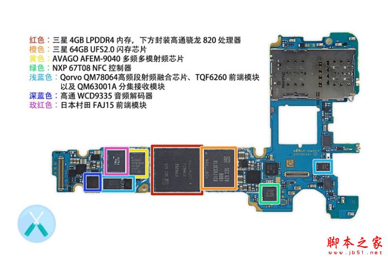 三星Note7 IP68防水内部做工好不好 三星Note7拆机深度评测图文详解(23/32)