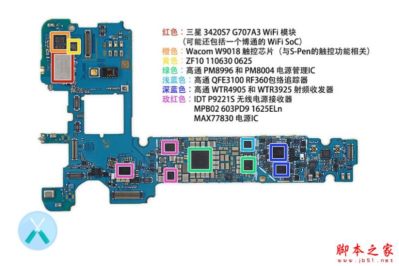 三星Note7 IP68防水内部做工好不好 三星Note7拆机深度评测图文详解(24/32)