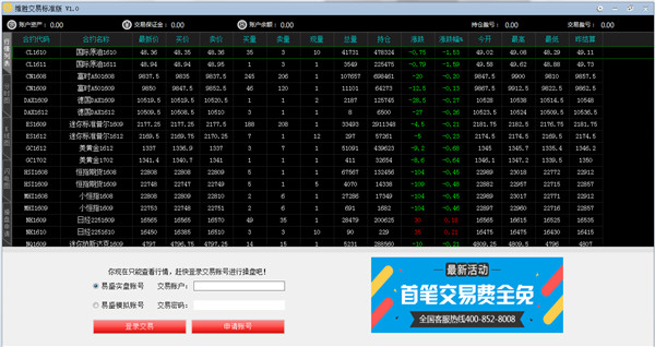 维胜交易客户端 V1.0标准版 官方安装免费版