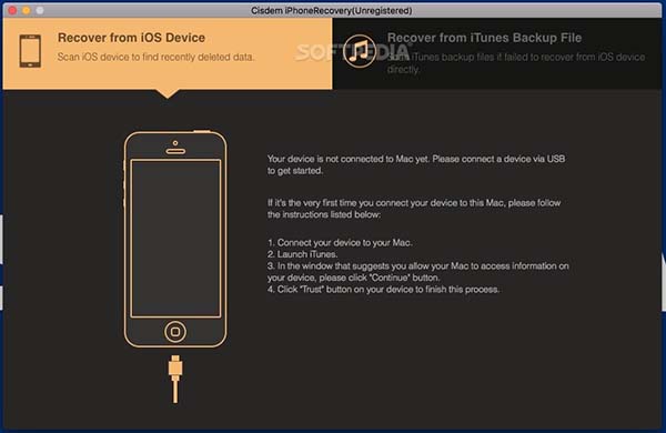 Cisdem iPhoneRecovery for Mac V3.1.0 苹果电脑版