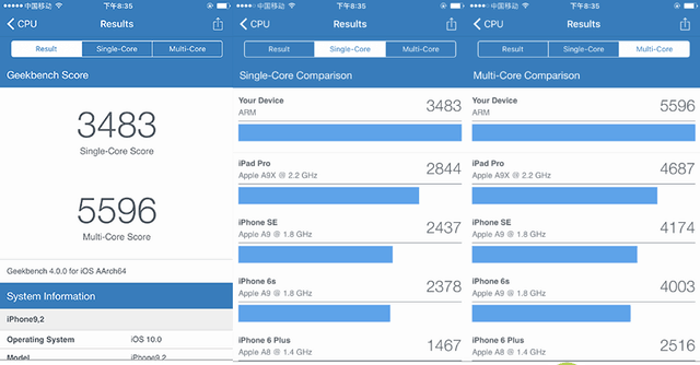 iPhone7/Plus评测 性能多项测试