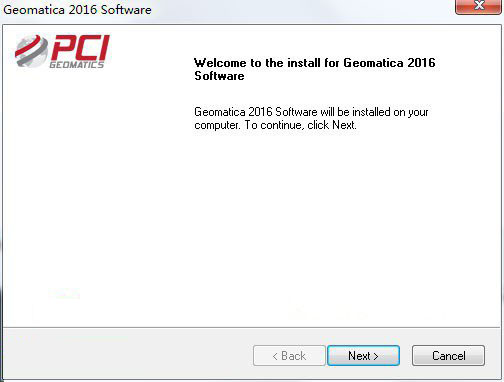 PCI Geomatica 2016