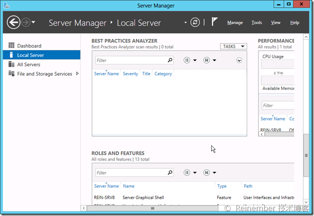 图文详解Windows Server 2012服务器管理器
