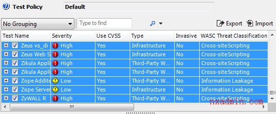 IBM Rational AppScan使用详细说明 - 第10张  | 阿德马Web安全