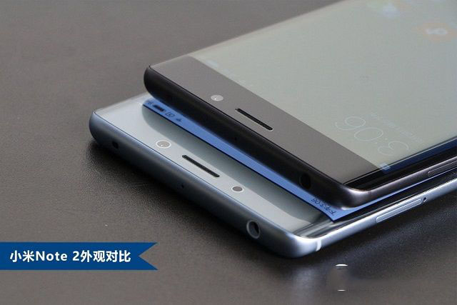 小米Note2银色和黑色哪个好看？组图对比