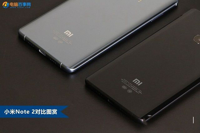 小米Note2银色和黑色哪个好看？组图对比
