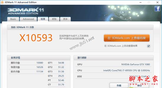 i7-6950X/GTX1080电脑配置评测图解: 3万土豪级主机配置