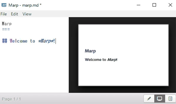 Marp(代码制作幻灯片软件) v0.0.10 官方安装免费版