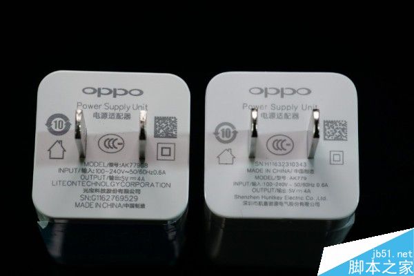 OPPO闪充惊险山寨版 怎么分辨正品OPPO充电器？