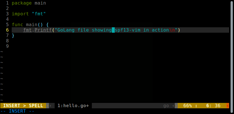 spf13-vim-working-example