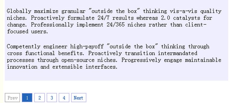 jquery pagination插件动态分页实例(Bootstrap分页)