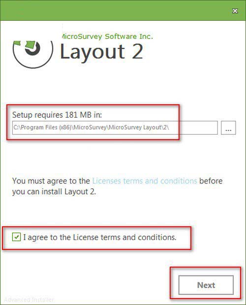 MicroSurvey Layout 2016