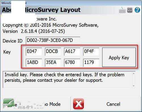MicroSurvey Layout 2016