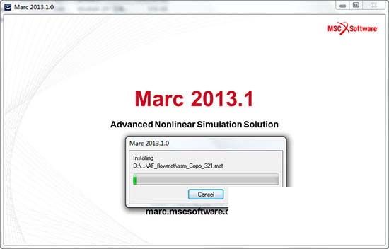 MSC Marc 2013安装及破解图文教程