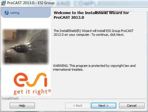 ProCAST2013安装破解图文教程