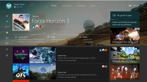 Win10创造者更新预览版Xbox One版今日推送”