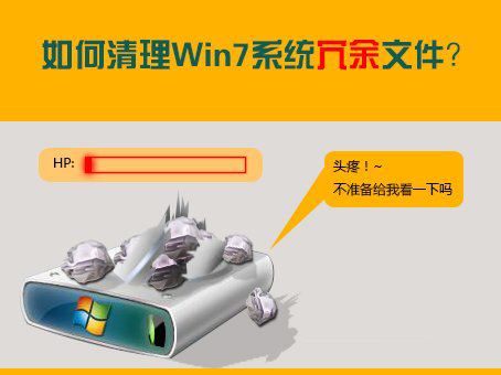 Win7系统冗余文件是清理的方法