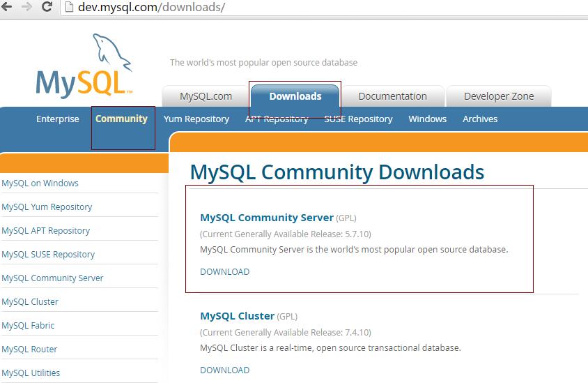 mysql 5.7.10 winx64安装配置方法图文教程(win10)”