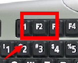 电脑键盘的F2键不能重命名文件该怎么办?