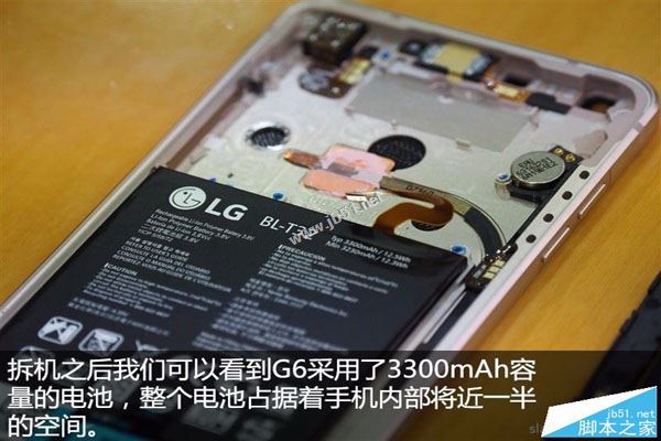 LG G6内部做工怎么样？LG G6手机详细拆机评测图解