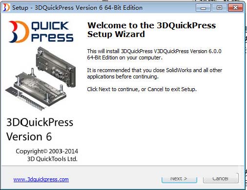 3DQuickPress破解版下载 3DQuickPress v6.3.3 64位 官方免费版(附安装教程+破解文件)