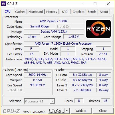 春天来了大翻身！锐龙AMD Ryzen 7 1800X/1700全球首发评测