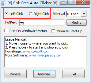 Cok Free Auto Clicker