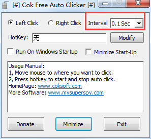 Cok Free Auto Clicker