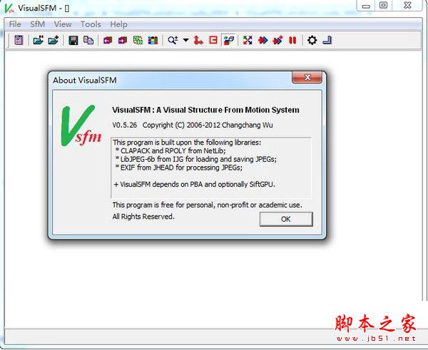 VisualSFM(三维重建软件)
