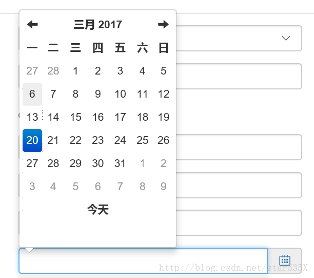 Bootstrap 设置datetimepicker在屏幕上面弹出设置方法