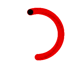JS完成画圆圈的小球