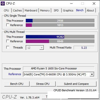AMD锐龙Ryzen5-1600测试成绩爆出 基准测试成绩超过同级i5处理器