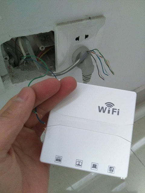 无线wifi覆盖面板AP安装