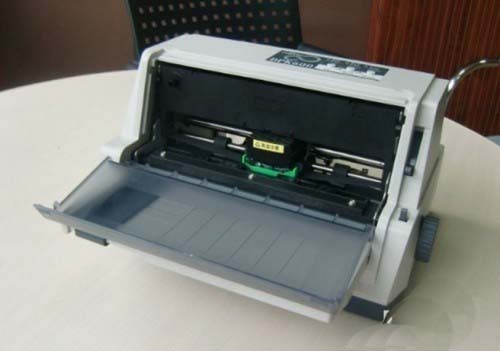 富士通dpk750打印机原装色带盒怎么换色带?