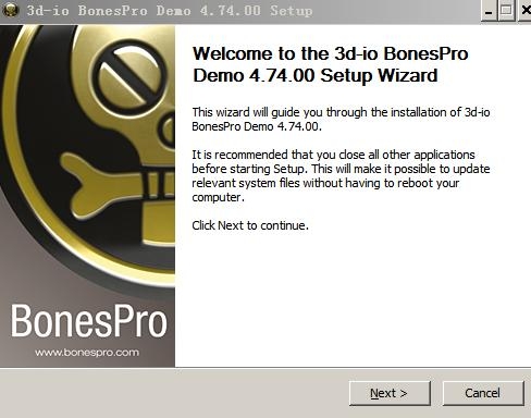 bonespro 2017(3dmax蒙皮插件)