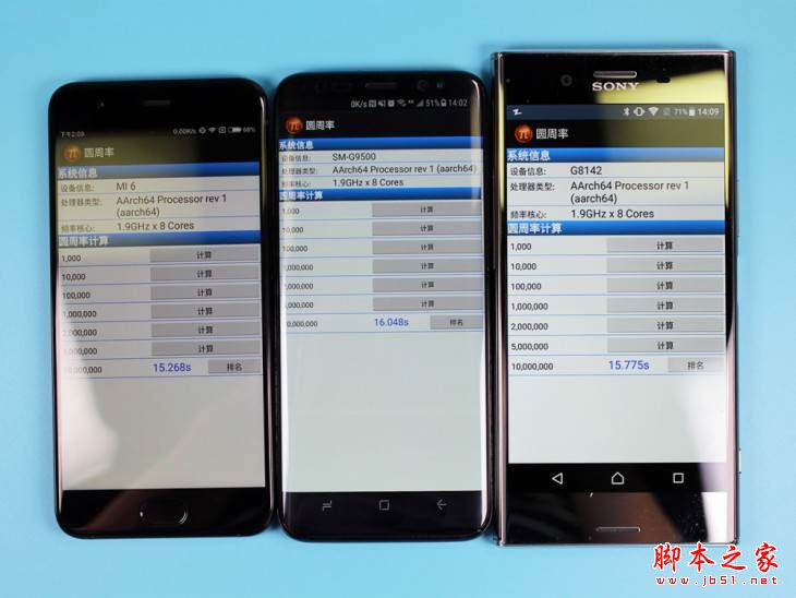 三星S8和小米6/索尼XZ Premium区别对比评测:谁才是最强的骁龙835？