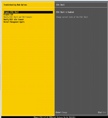 VMware Esxi 6.5