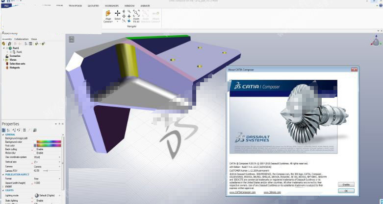 DS CATIA Composer R2015x(x64) 特别版