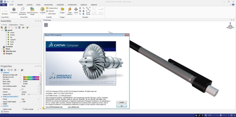 DS CATIA Composer R2015x(x64) 特别版