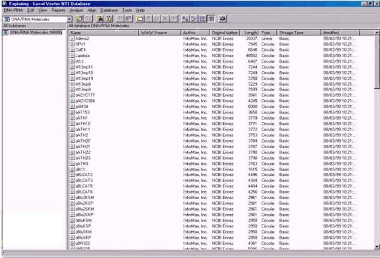 vector nti advance 11
