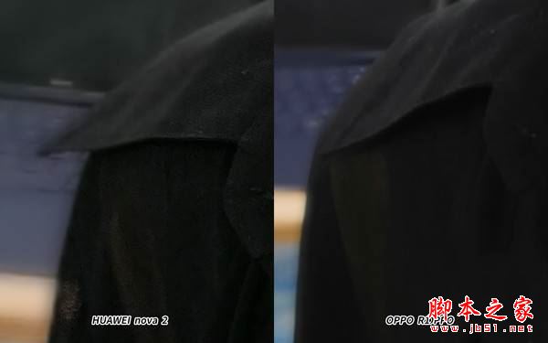 背景虚化自拍放大