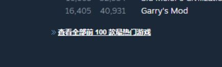 steam怎么查看游戏在线人数?