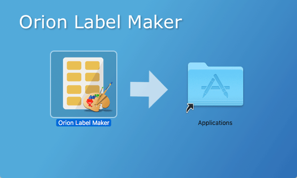 Orion Label Maker for Mac(标签设计打印工具) V3.10 苹果电脑版